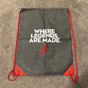 NWOT Alabama drawstring backpack